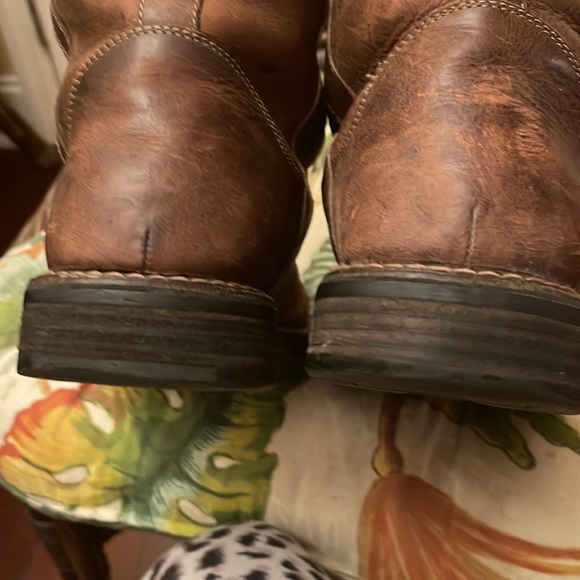 Nike Air Cole Haan ankle high boot brown leather boot sz 12m. Great condition - Picture 6 of 10